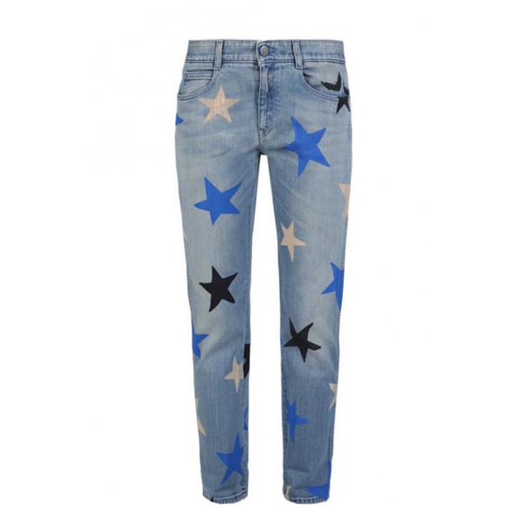STELLA MCCARTNEY STAR-PRINTED JEANS size 26 - Picture 4 of 16